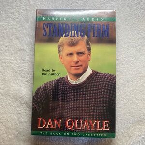 Standing Firm : A Vice-Presidential Memoir-Dan Quayle Cassette Audiobook Sealed